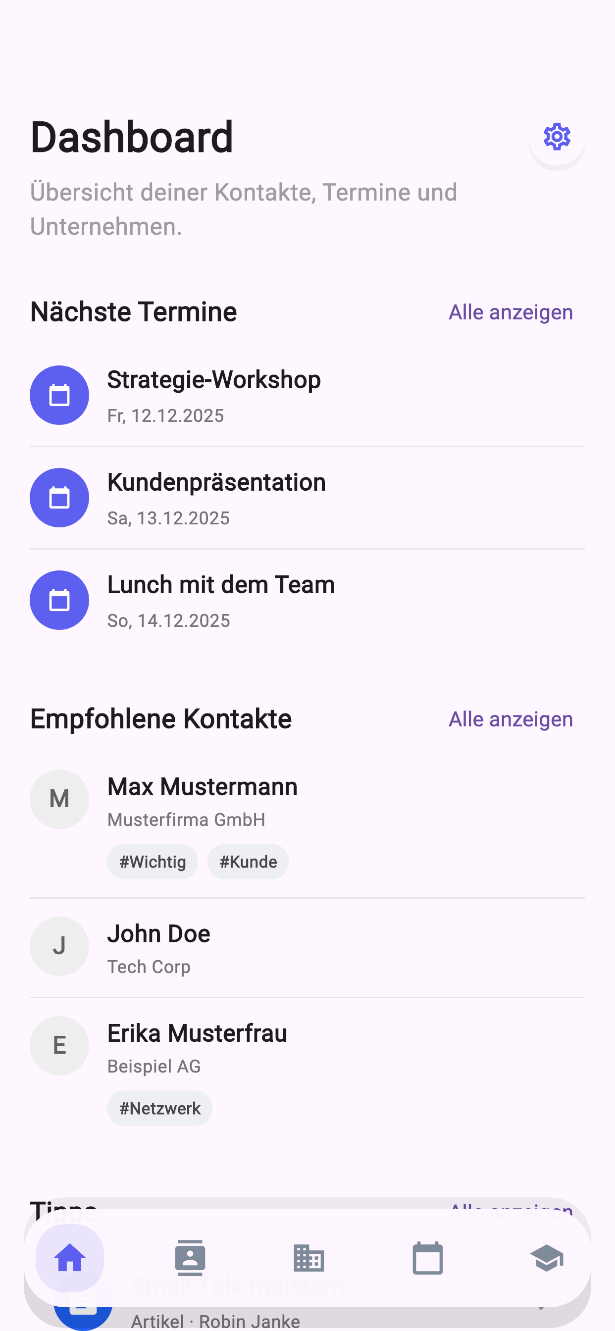 Metori App Screenshot